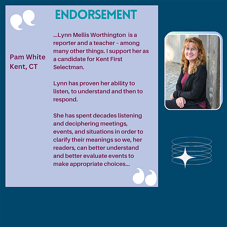 Testimonial Endorsement: written by Pam White