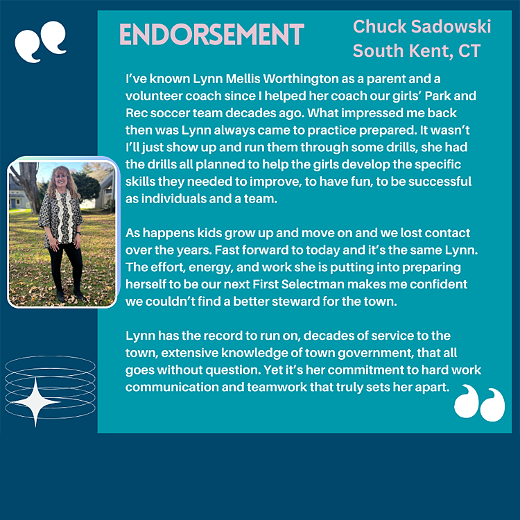 Testimonial Endorsement: written by Chuck Sadowski