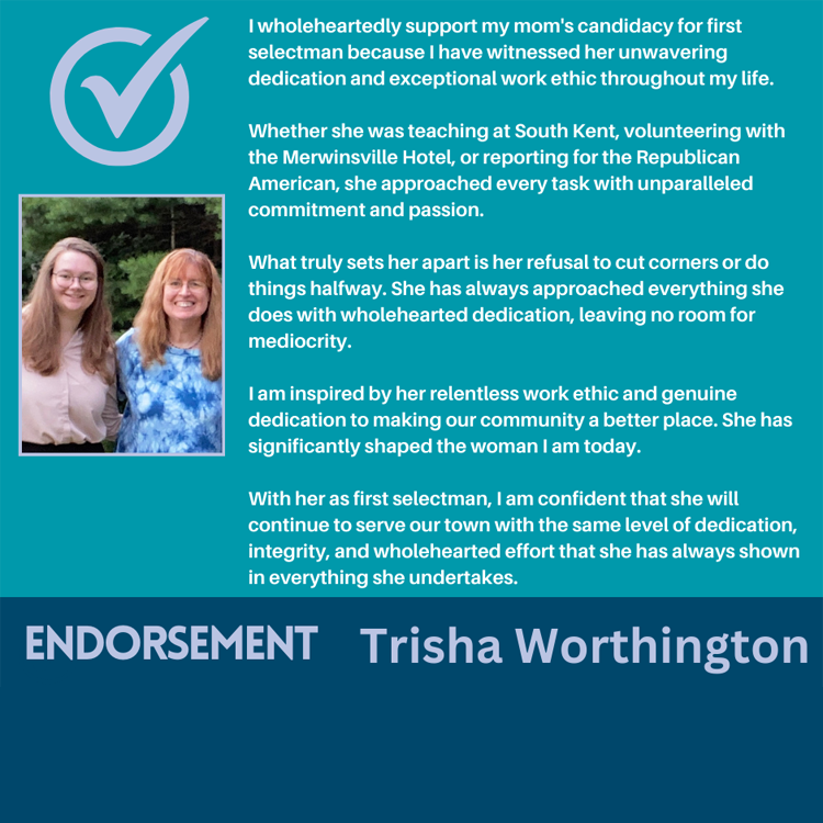 Testimonial Endorsement: written by Trisha Worthington